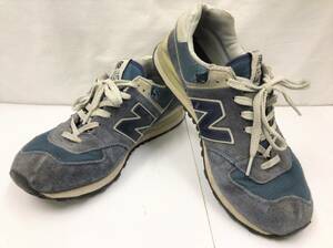 New Balance ニューバランス ML574 Classic ローカットスニーカー ネイビー 28cm 23021002