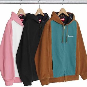 supreme 2-Tone Hooded Work Jacket