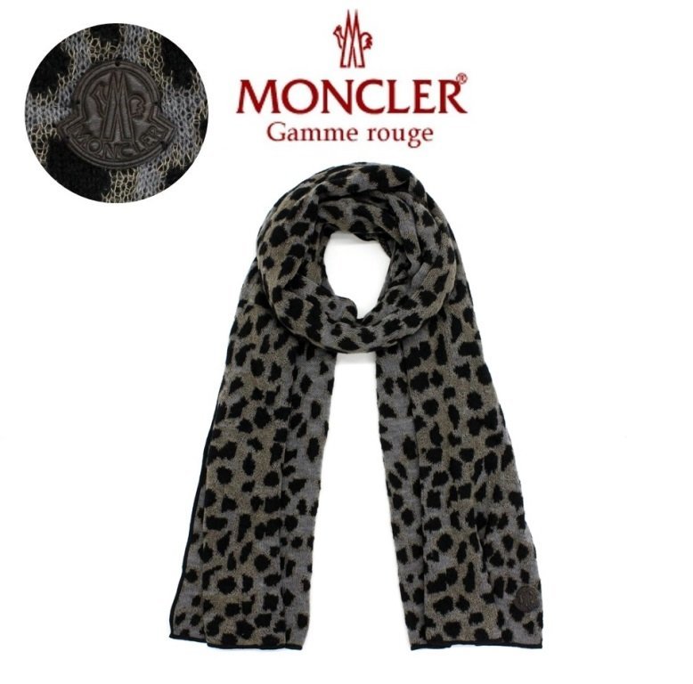 未使用品 MONCLER モンクレール ダウン マフラー ユニセックス