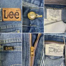 1980s Lee 200 Denim Pants Made in USA . Size W32 W34_画像9