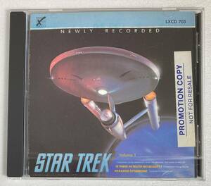 Star Trek Vpl.1 （1966） ジョージ・ダニング、ジェラルド・フリード 新録 米盤CD Label X LXCD 703 STEREO Promo