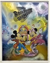 ★当時物　正規品★ミッキーマウス&ミニーマウス　Rock Around THE Mouse「ロック・アラウンド・ザ・マウス」　ホログラム　額入★美品★_画像2