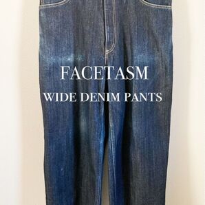 即購入OKファセッタズム ワイドデニムパンツ 4