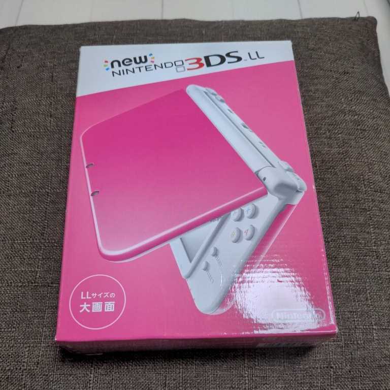 任天堂 Newニンテンドー3DS LL ピンク×ホワイト オークション比較