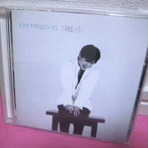 K-POP♪ キム・ミンジョン 6集「なぜ Why」日本盤CD 希少品!ディスク、キズ小 再生確認済み!