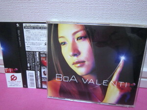 BoA ボア「VALENTI」日本盤CD＋帯／廃盤！ディスク傷無し良好！コピーコントロールCD