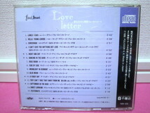 ジャズ♪ V.A. オムニバス「Love Letter 恋をささやく男性ヴォーカル・トーク」国内盤CD ディスク傷無し良好！_画像2
