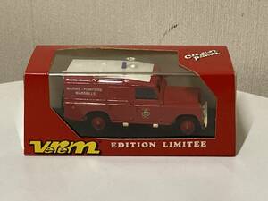 送料無料　べレム　Verem 1/43 ランドローバー シリーズ Ⅲ 109 消防車 1978 ミニカー