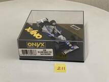 送料無料　ONYX オニキス 1/43 ウィリアムズ ルノー WILLIAMS RENAULT ミニカー　ディビット・クルザード_画像2