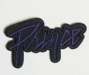 【新品/即決/アメリカ買付】Prince ワッペン/パッチ/パープル×ブラック/Purple Rain/1999/激レア/インポート/80'sミネアポリス (ar-226-9)