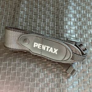 【送料無料】PENTAX　ペンタックス カメラ　ストラップ　黒＆グレー　3