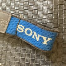 【送料無料】Sony ソニー 純正 Handycam カメラ ストラップ 青色(ブルー)×白色(ホワイト) 幅35ｍｍ_画像2