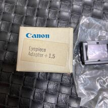 【新品未使用品・送料無料】+1.5 金属枠 角形 キヤノン 視度 補正レンズ CANON Eyepiece Adapter 視度調整_画像2