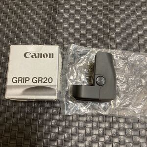 【美品・送料無料】Canon キャノン 純正 GR20 ハンドグリップ 元箱付き