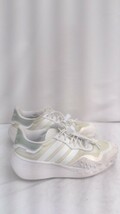 adidas アディダス ローカットスニーカー CHOIGO 汚れ有り 24ｃｍ ホワイト レディース 1203000003524_画像3