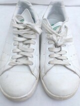 ａｄｉｄａｓ　アディダス スニーカー ＦＶ9612　StanSmith 角擦れあり 23.5ｃｍ ホワイト　グレー レディース 1202000003886_画像8