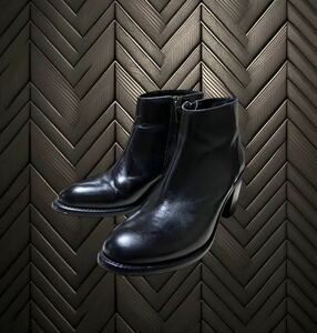 FABIO RUSCONI fabio rusko-ni side-gore boots * Italy made 36 size 23 corresponding *