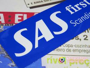 ◆◇◆49003-ExHS◆◇◆[AIRLINES-STICKER] エアラインFIRST-CLASS＊SAS_スカンジナビア航空