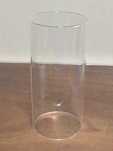 耐熱ガラス 高さ150mm　直径70mm キャンドルランタン製作用 　ガラスチューブ シリンダーガラス