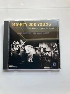 【ブルース】マイティ・ジョー・ヤング (MIGHTY JOE YOUNG)「BLUES With A Touch Of Soul」(レア)中古CD、USオリジナルCD初盤、BL-1014②