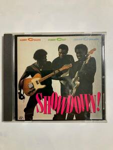 【ブルース】アルバート・コリンズ・ロバート・クレイ・ジョニー・コープランド「SHOWNDOWN」(レア)中古CD、USオリジナルCD初盤、BL-1116