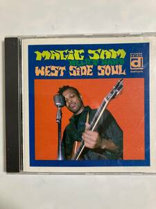 【ブルース】マジック・サム（MAGIC SAM BLUES BAND）「WEST SIDE SOUL」（レア）中古CD、USオリジナルCD初盤、BL-1127