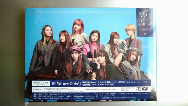 【未使用品】Girls2 CD「We are Girls2 初回限定ライブ盤」CD＋DVD