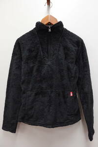 34W ノースフェイス THE NORTH FACE 毛足長 フリースハーフジップトップス【WOMENS　S】