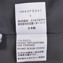 【1】ISSEY MIYAKE / イッセイミヤケ 09AW IM93FD531 A-POC タックテーラードジャケット_画像6