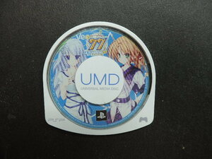 １円スタート　　★７７　ＳＥＶＥＮＳ★　　ＰＳＰ　ソフト　　　中古品・ジャンク扱い