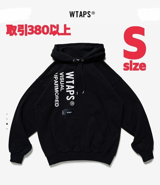 WTAPS 2022FW VISUAL UPARMORED HOODY BLACK Sサイズ ダブルタップス ヴィジュアル アップアームド フーディー ブラック HOODIE パーカー