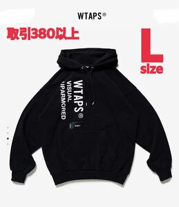 WTAPS 2022FW VISUAL UPARMORED HOODY BLACK Lサイズ ダブルタップス ヴィジュアル アップアームド フーディー ブラック HOODIE パーカー