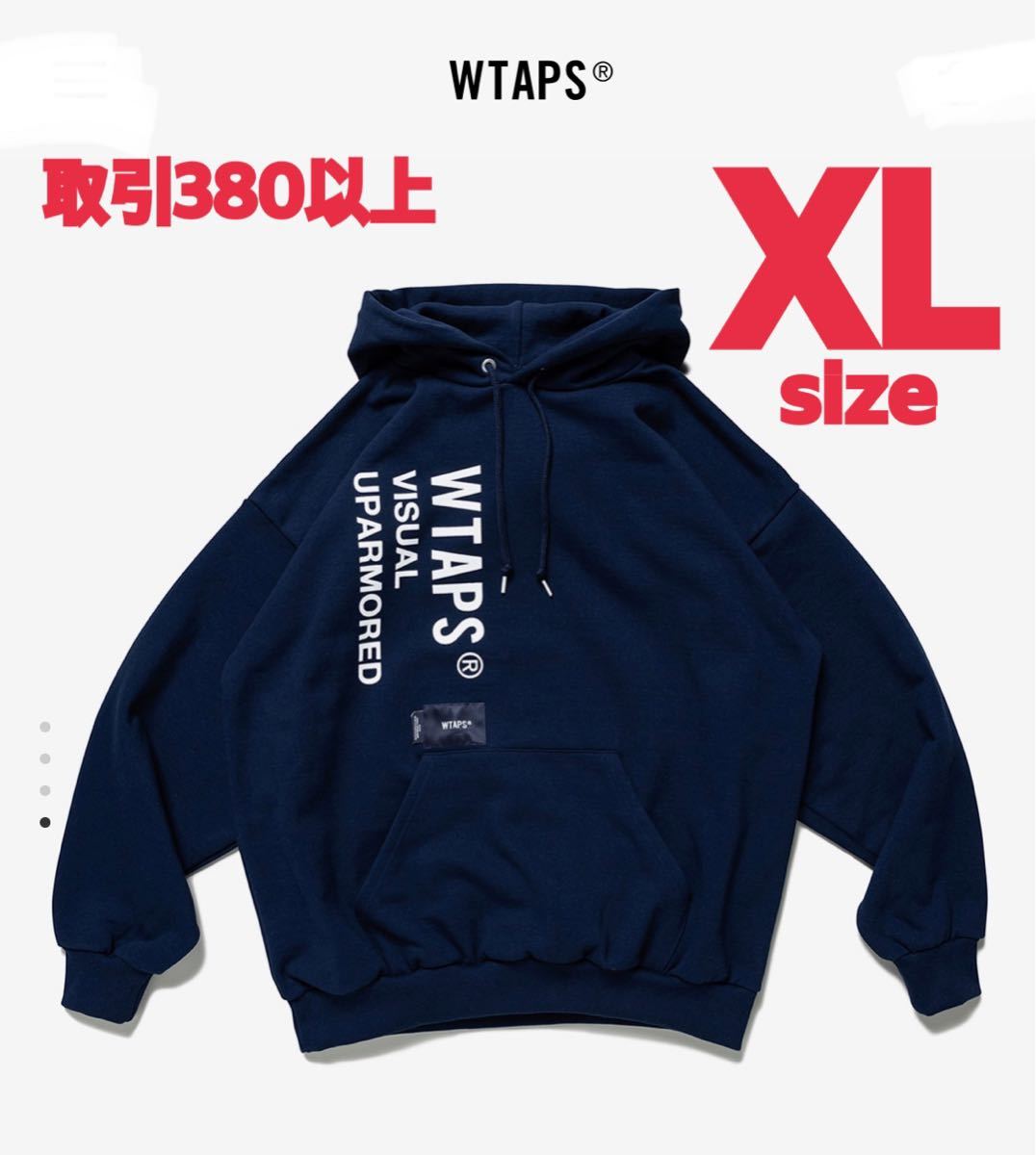 WTAPS 2022FW CROSS BONES HOODY NAVY XLサイズ ダブルタップス クロス