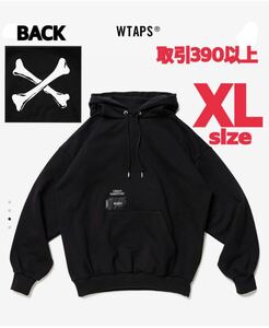 WTAPS 2022FW CROSS BONES HOODY BLACK XLサイズ ダブルタップス クロスボーン フーディー ブラック X-LARGE HOODIE パーカー