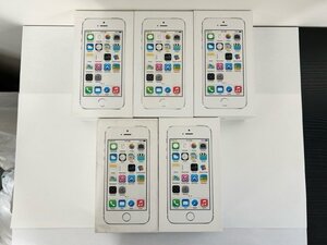 【金モバ】★良品★空箱×5個★iPhone5s★16GB★apple★アップル★iOS