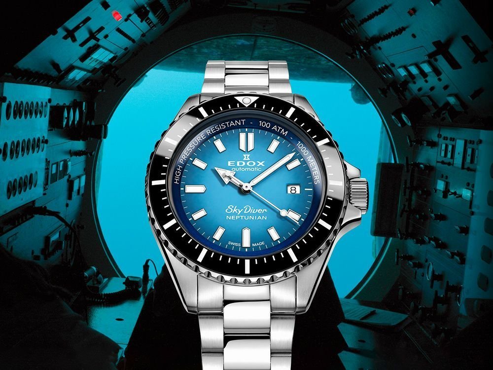 フローラル 訳あり新品 EDOX エドックス 腕時計 メンズ 24Pダイヤ