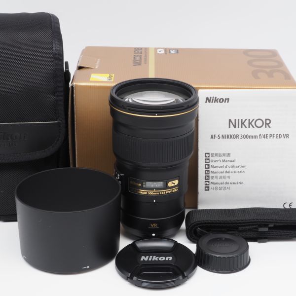 ニコン AF-S NIKKOR 300mm f/4E PF ED VR オークション比較 - 価格.com