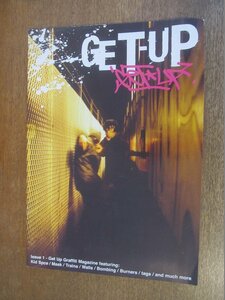 2302MK●デンマーク洋雑誌「Get Up Magazine」1/2003●グラフィティーアート/ストリートアート/ストリートカルチャー