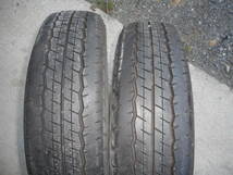 お買い得【中古】DUNLOP　ダンロップ　SP175N　195/80R15　4本セット_画像7