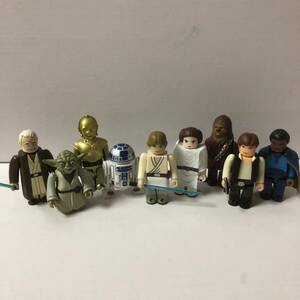  ultra rare Star Wars Kubrick .. army 9 body set (STARWARS KUBRICK Roo k Yoda Han Solo Ray a Obi one R2-D2 C-3PO)