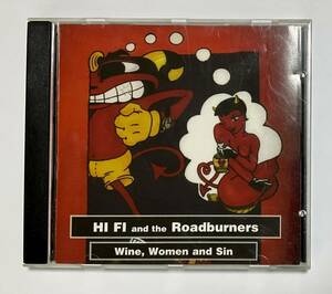 プロモーション用CD HI FI and the Roadburners 洋楽　Wine,Woman and Sin