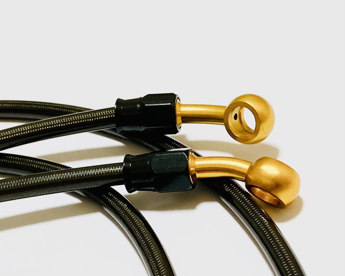 単品購入可 カワサキ フロントブレーキホース 2本 ZR400 新品未使用