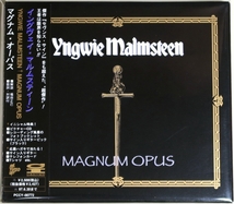 ☆ イングヴェイ・マルムスティーン Yngwie Malmsteen マグナム・オーパス Magnum Opus 初回限定 BOXケース付き ピック付き 日本盤 帯付き_画像1