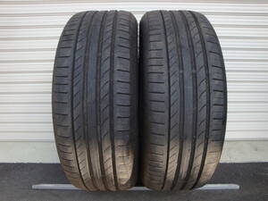 コンチネンタル Conti Sport Contact 5 SSR 235/55R19 2本セット!!