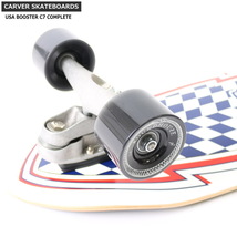 新品！1円～最低落札なし！Carver カーバー スケートボード 30.75インチ USA BOOSTER ユーエスエー ブースター C7トラック サーフスケート_画像5