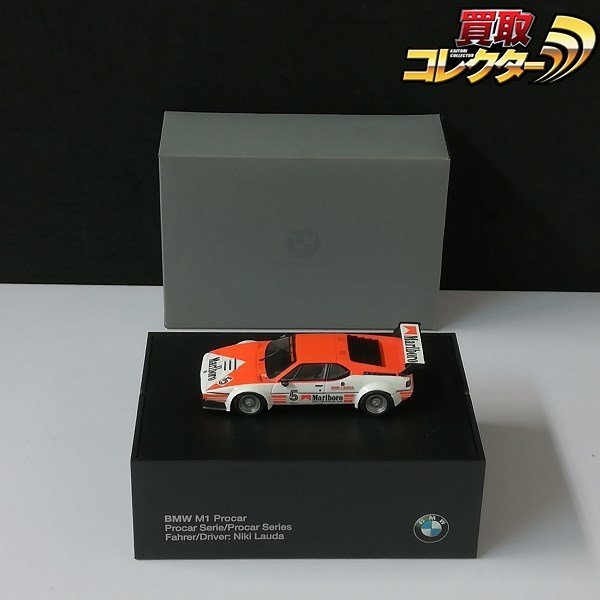 □ ディーラー特注 ミニチャンプス製1/43 BMW M1 Procar 1979