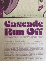 1980’s Vintage NIKE Ukiyo-e poster -Cascade Run Off- ヴィンテージ NIKE 浮世絵　ポスター ナイキ スニーカー_画像2
