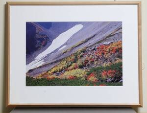  that mountain. photograph /.. Karl. autumn image size : approximately 250×375mm( tree ground color large . amount entering )