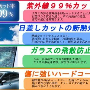 トヨタ ヴェルファイア ANH20W ANH25W GGH20W GGH25W リアセット 高品質 プロ仕様  3色選択 カット済みカーフィルムの画像3