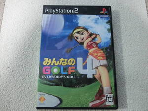 送料無料!!【PS2ソフト】みんなのGOLF4